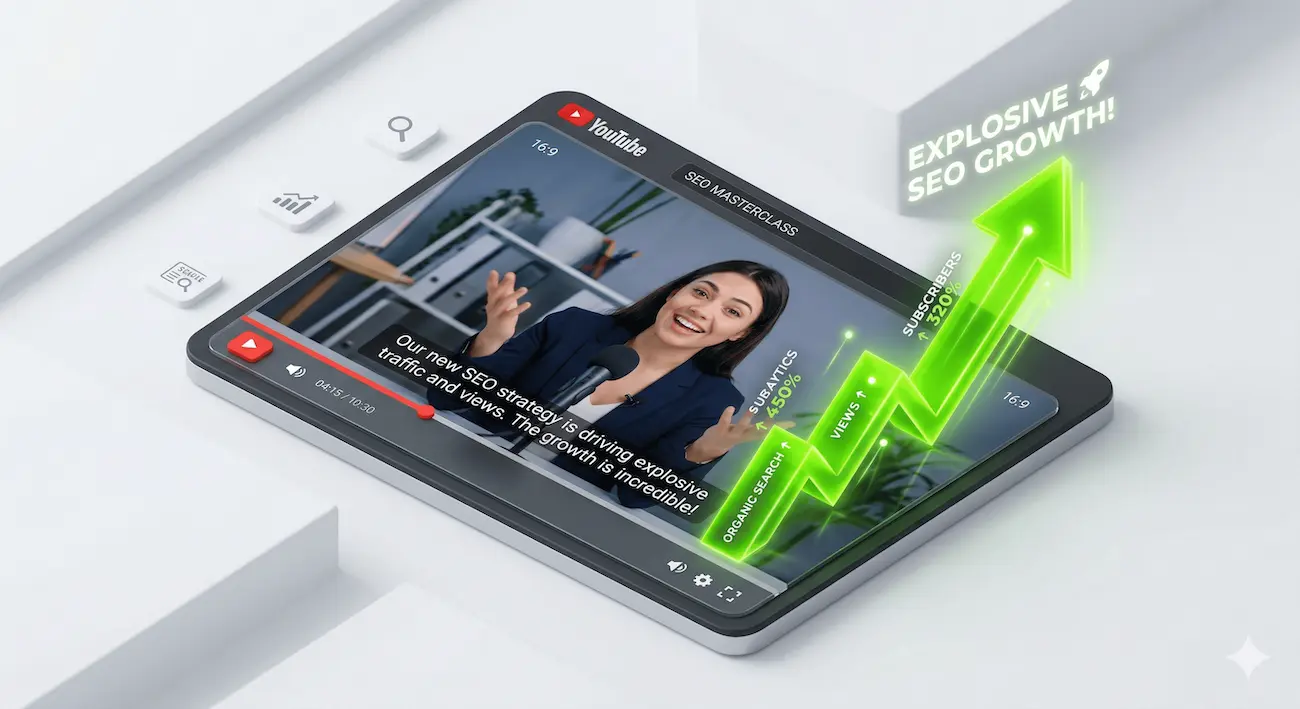 Enhance Video SEO illustration